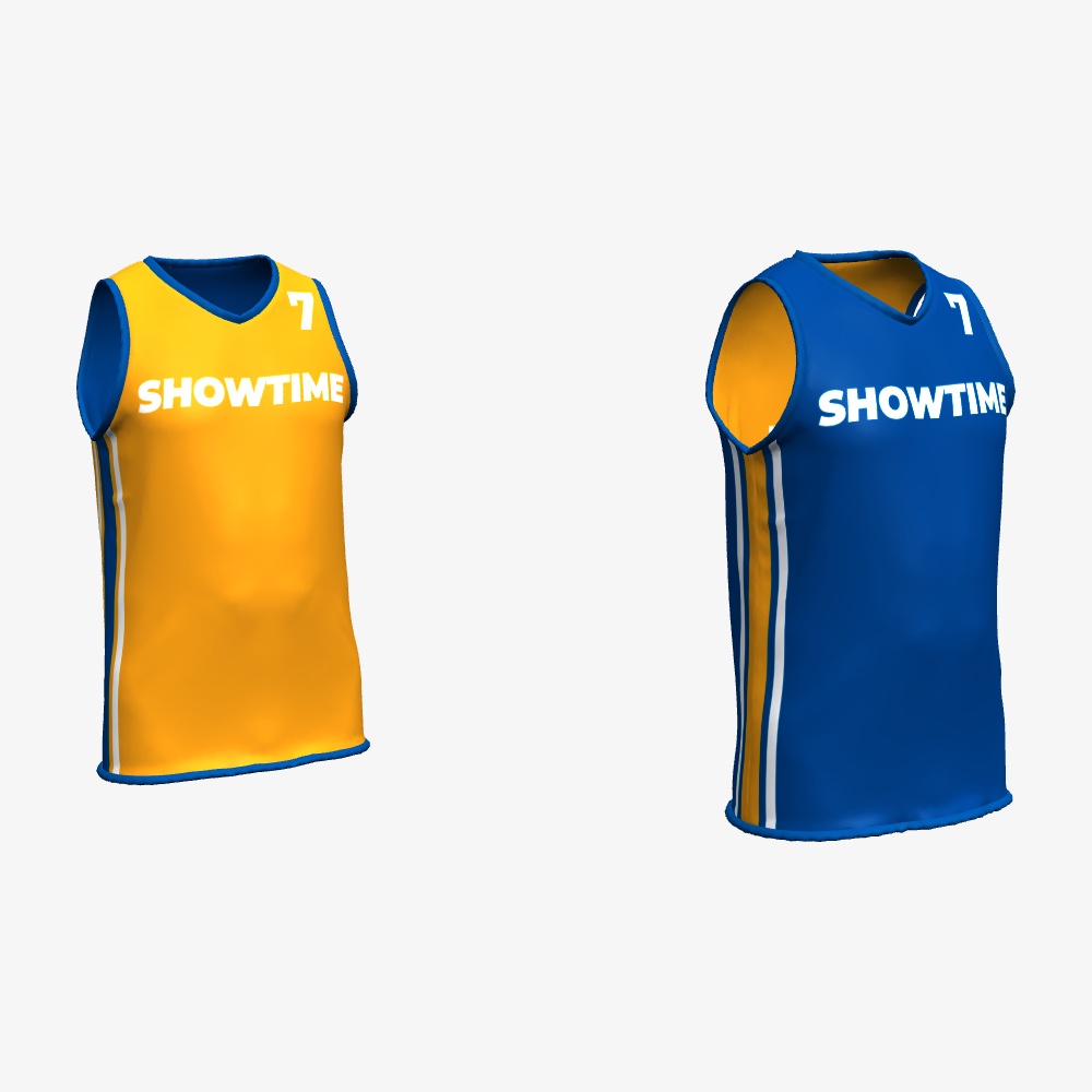 Maillot réversible homme de basket personnalisé